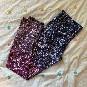 Terez Glitter Ombré Leggings